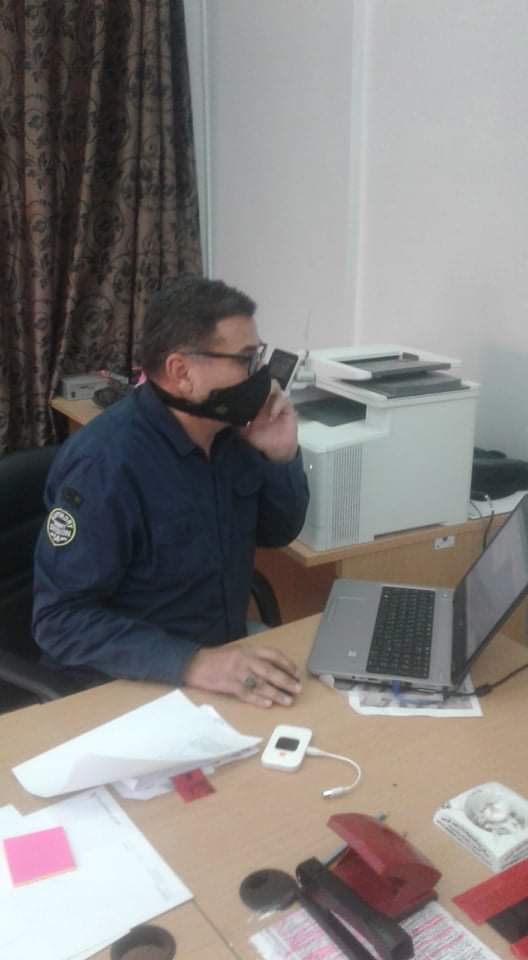 جوهرة العرب الإخباري يزور لجنة الانتخابات في مادبا