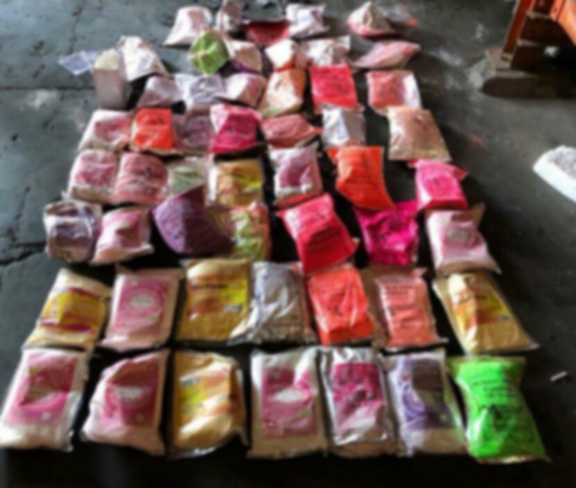 ضبط 15كغم من مادة بودرة الحشيش الصناعي 