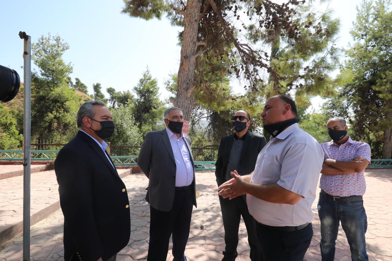 وزير الشباب يفتتح مركزي شباب بُرما وكفرخل في محافظة جرش