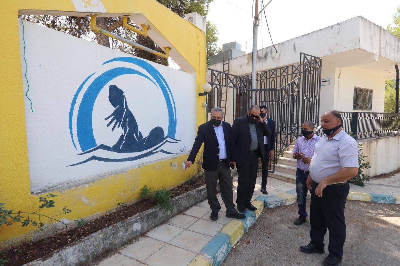 وزير الشباب يفتتح مركزي شباب بُرما وكفرخل في محافظة جرش