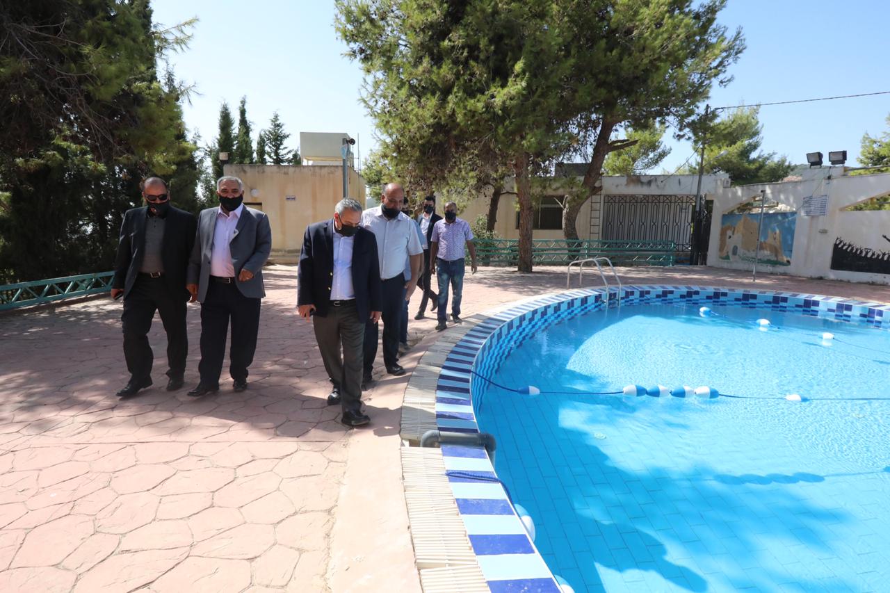 وزير الشباب يفتتح مركزي شباب بُرما وكفرخل في محافظة جرش