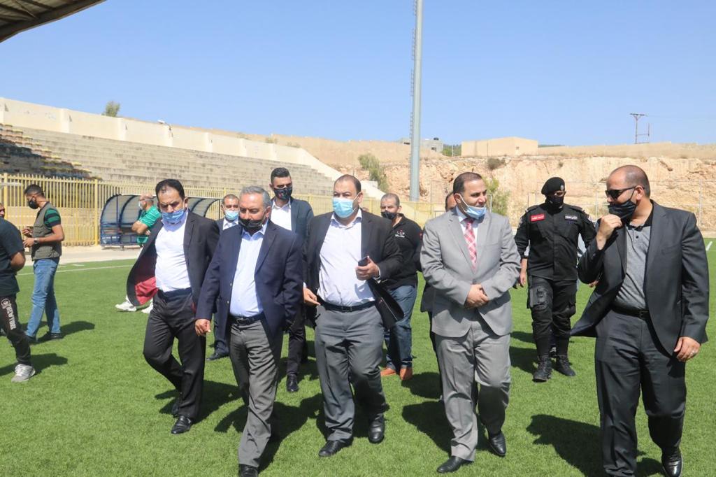 وزير الشباب يفتتح مركزي شباب بُرما وكفرخل في محافظة جرش