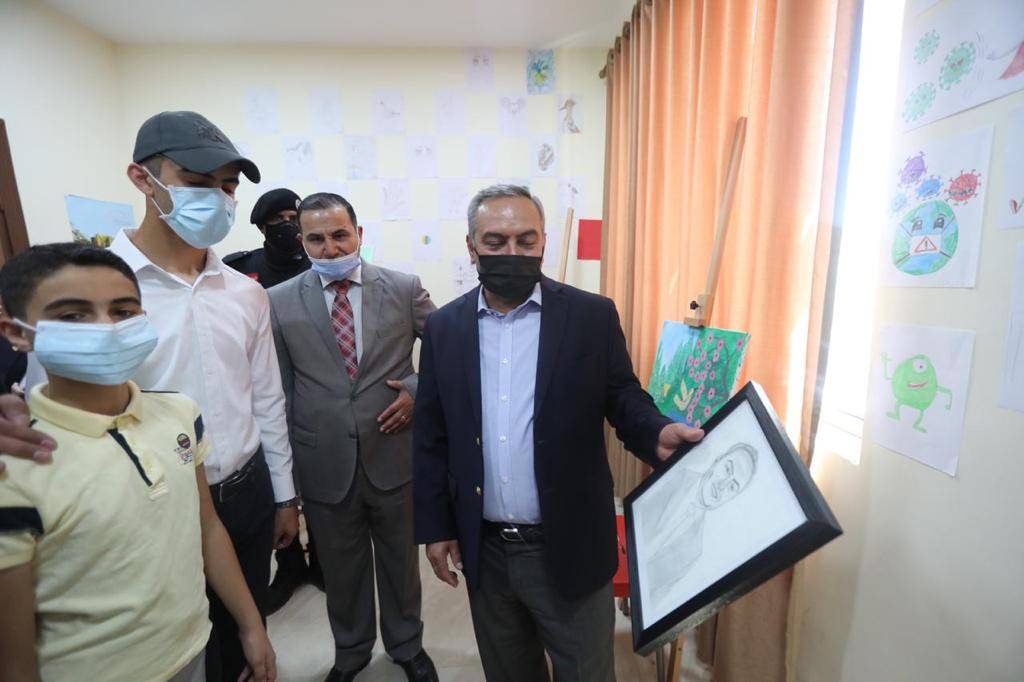 وزير الشباب يفتتح مركزي شباب بُرما وكفرخل في محافظة جرش