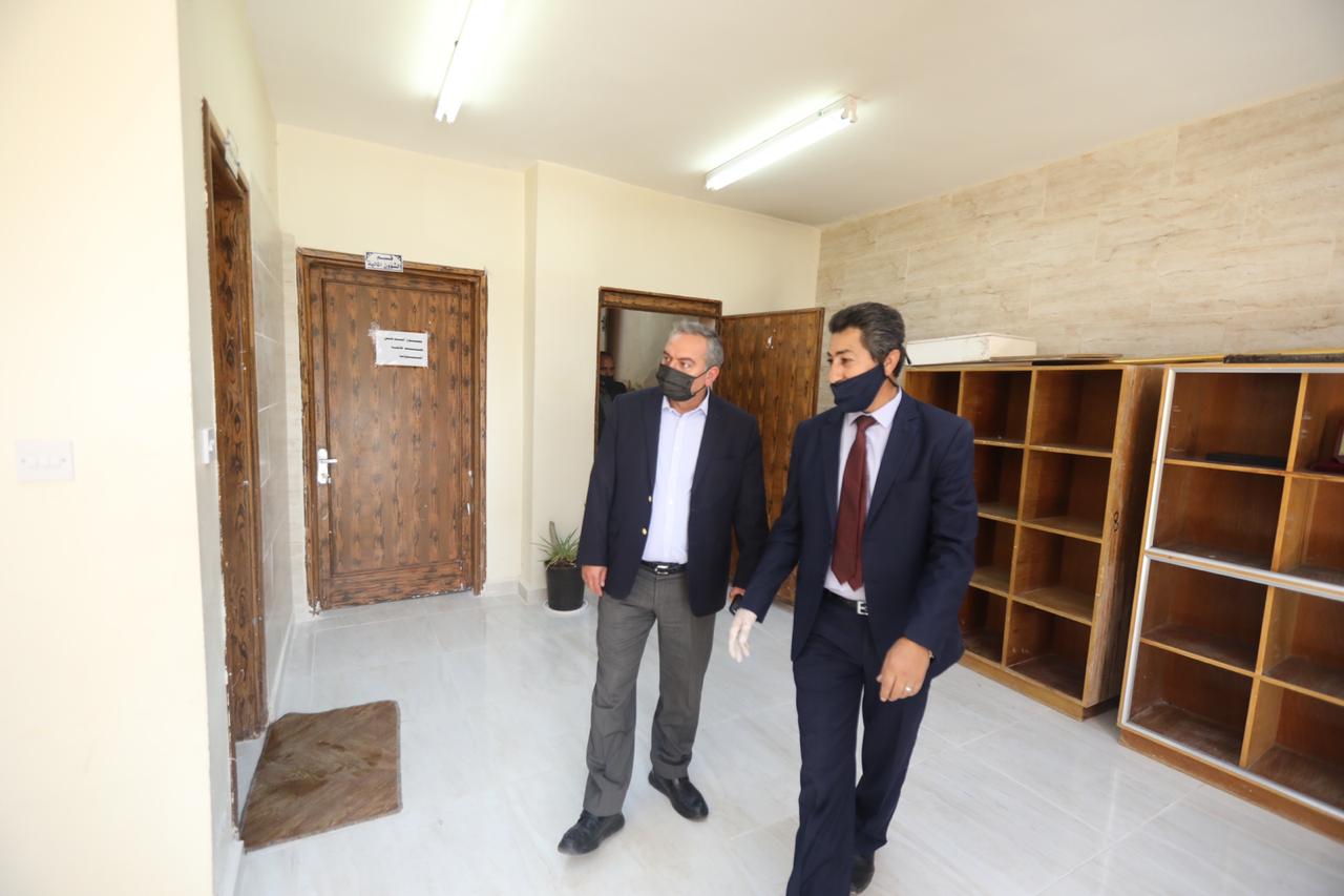 وزير الشباب يفتتح مركزي شباب بُرما وكفرخل في محافظة جرش