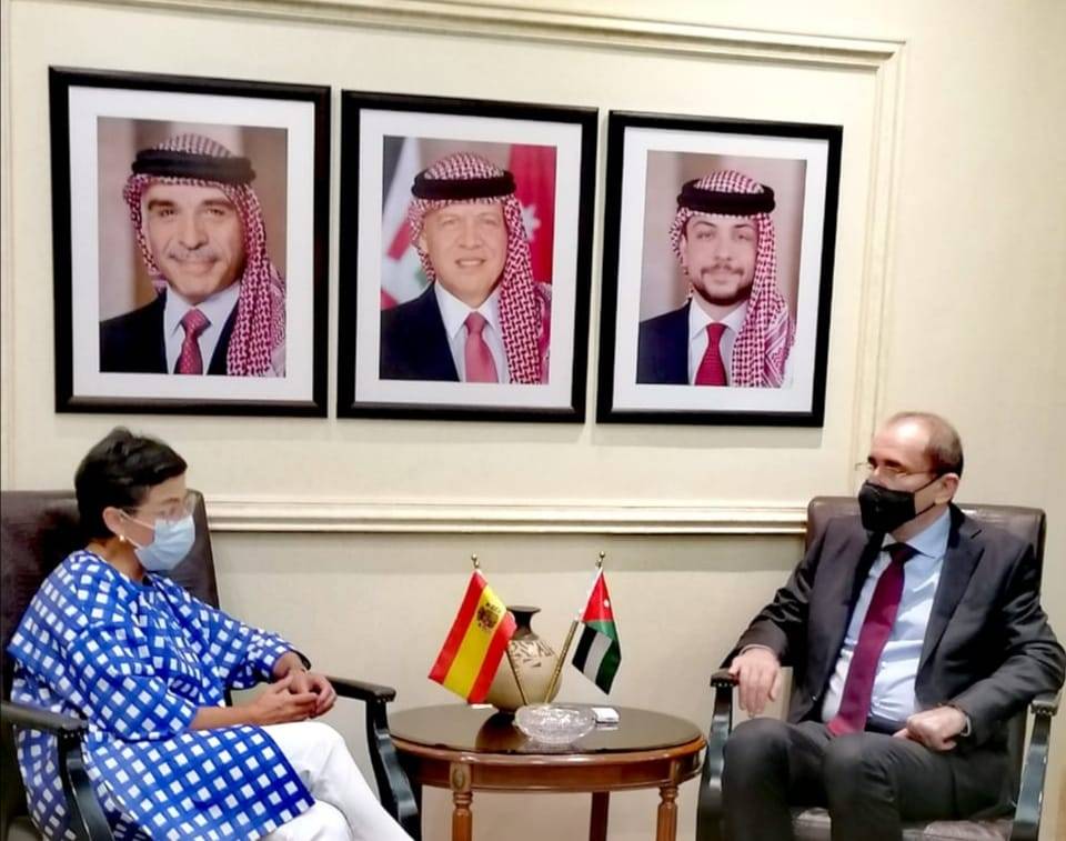 أجرى الصفدي محادثات موسعه مع وزيرة الخارجية الأسبانية أرناتشا غونزاليس ليا 