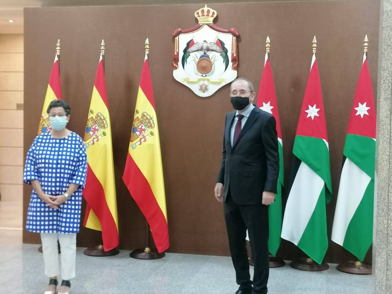 أجرى الصفدي محادثات موسعه مع وزيرة الخارجية الأسبانية أرناتشا غونزاليس ليا 