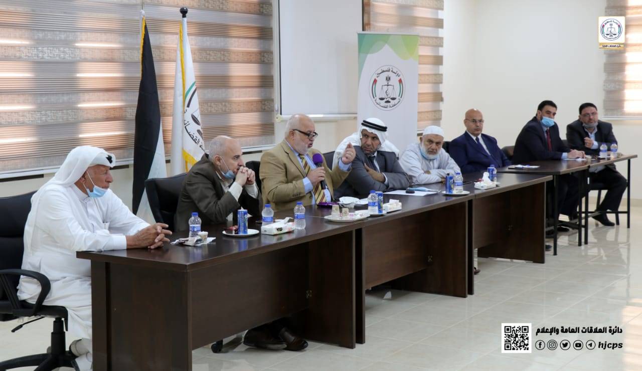 غزة .. المستشار عابد : القضاء يعمل على سرعة الفصل في قضايا الرأي العام وخاصة القتل