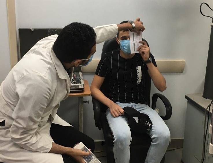  الجامعة المصرية الروسية تبدأ الكشف الطبى على الطلاب المحولين والمستجدين.. تعرف على الإجراءات بالصور 