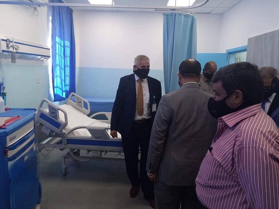 محافظ مادبا يفتتح المرحلة الأولى لقسم الطوارئ بمستشفى النديم الحكومي 
