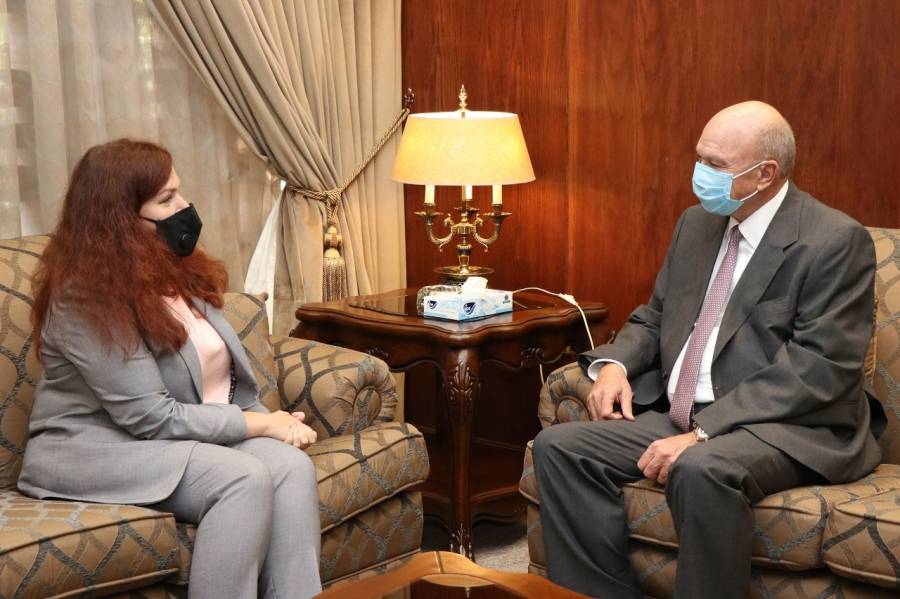 رئيس مجلس الاعيان يلتقي سفيرة اوكرانيا  لدى المملكة