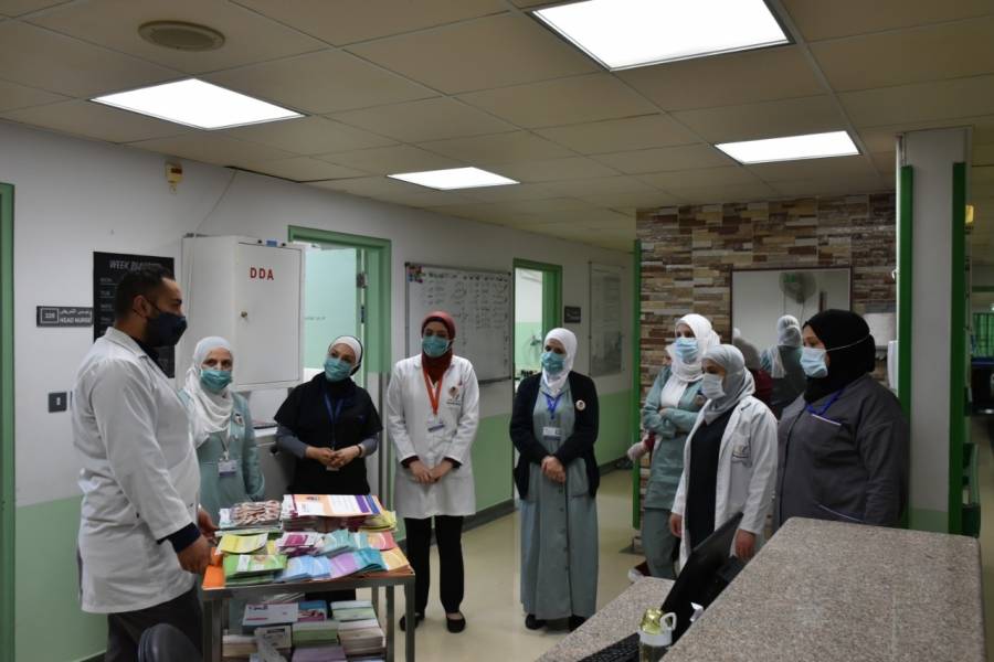 انطلاق فعاليات مبادرة يوم لبكرا في مستشفى الملك المؤسس عبدالله الجامعي