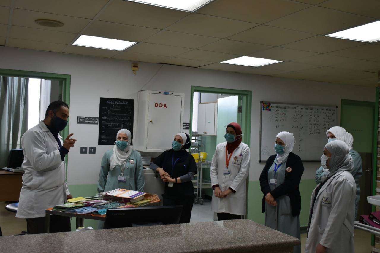 انطلاق فعاليات مبادرة يوم لبكرا في مستشفى الملك المؤسس عبدالله الجامعي 