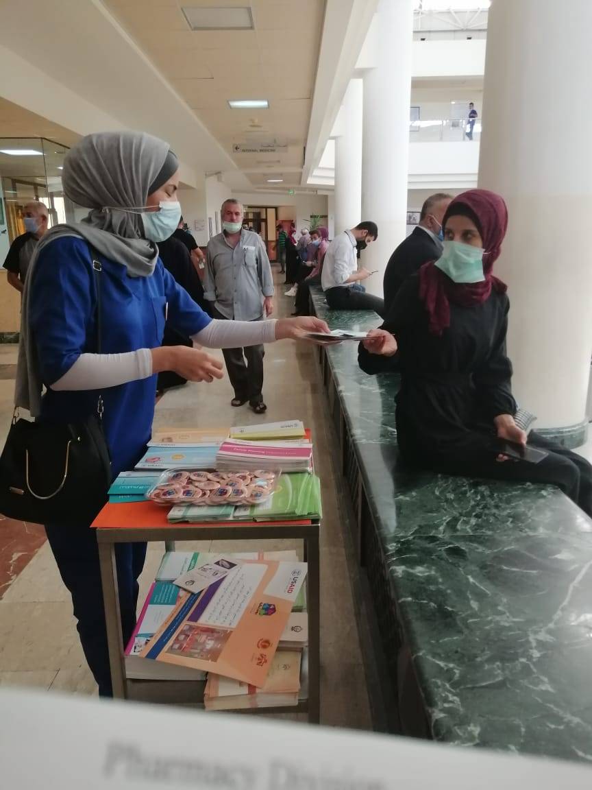 انطلاق فعاليات مبادرة يوم لبكرا في مستشفى الملك المؤسس عبدالله الجامعي 