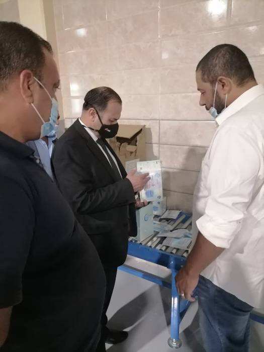 محافظ مادبا يزور المدينة الصناعية بالمريجمة