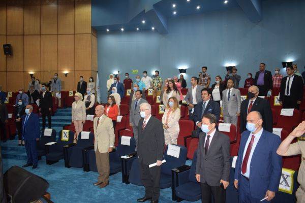 الجامعة المصرية الروسية تحتفل بانتصارات أكتوبر فى الذكرى الـ47 