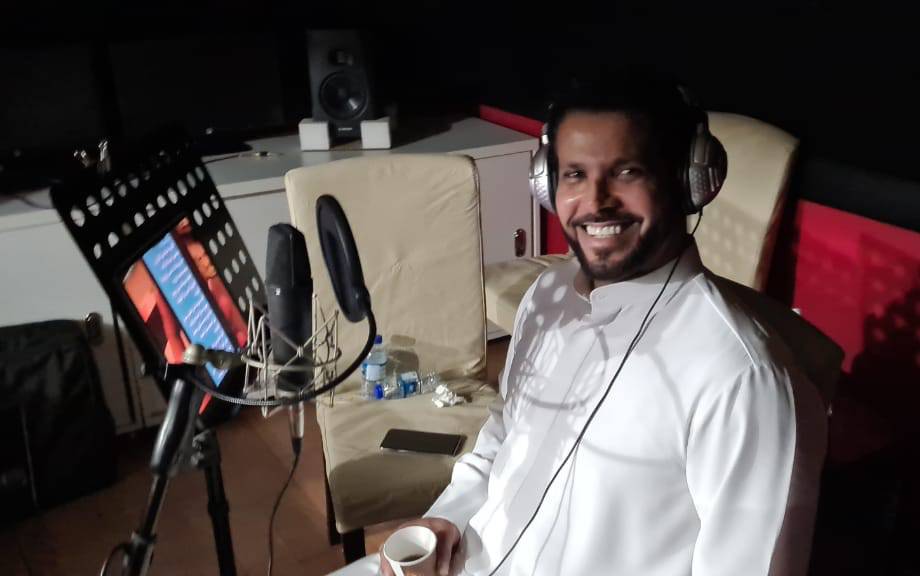 عبد المنعم العامري ينتهي من تسجيل عمل وطني ضخم عن السلام   