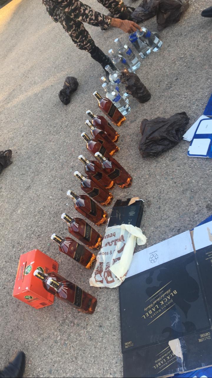 الجمارك الأردنية تحبط تهريب مشروبات روحية  