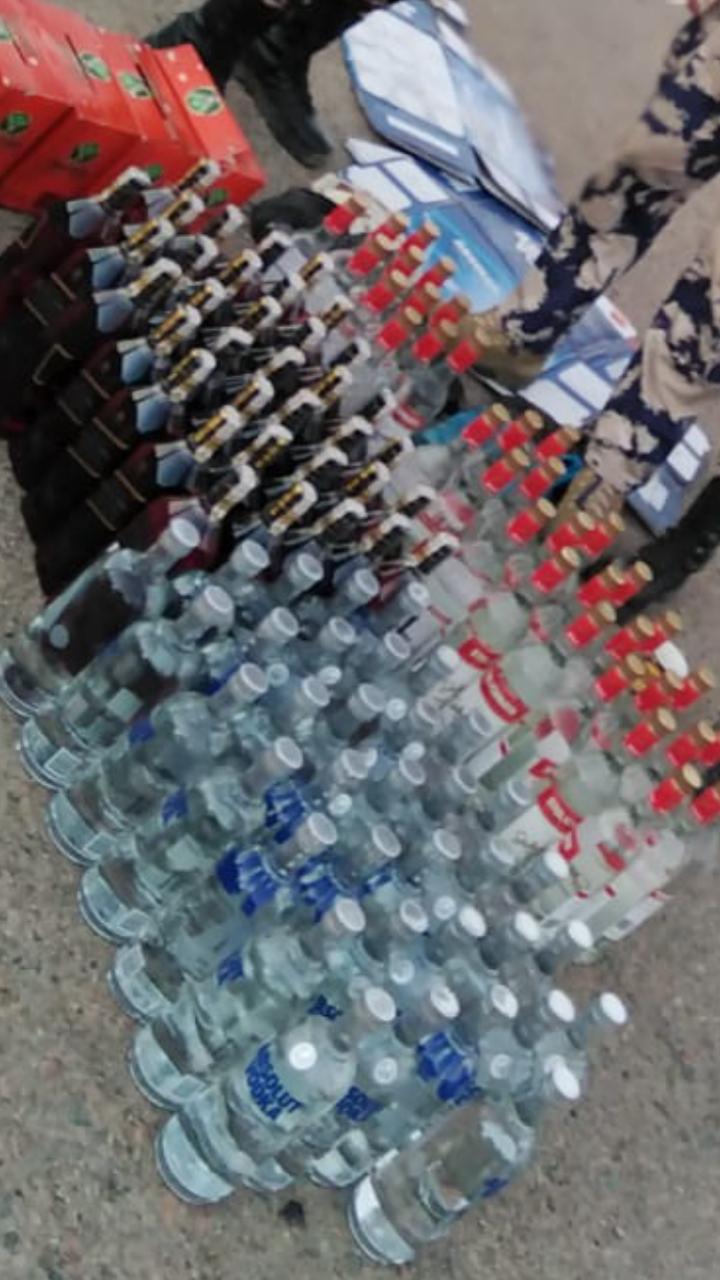 الجمارك الأردنية تحبط تهريب مشروبات روحية  