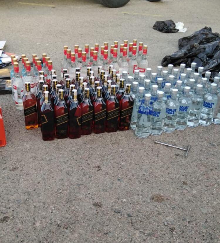 الجمارك الأردنية تحبط تهريب مشروبات روحية  