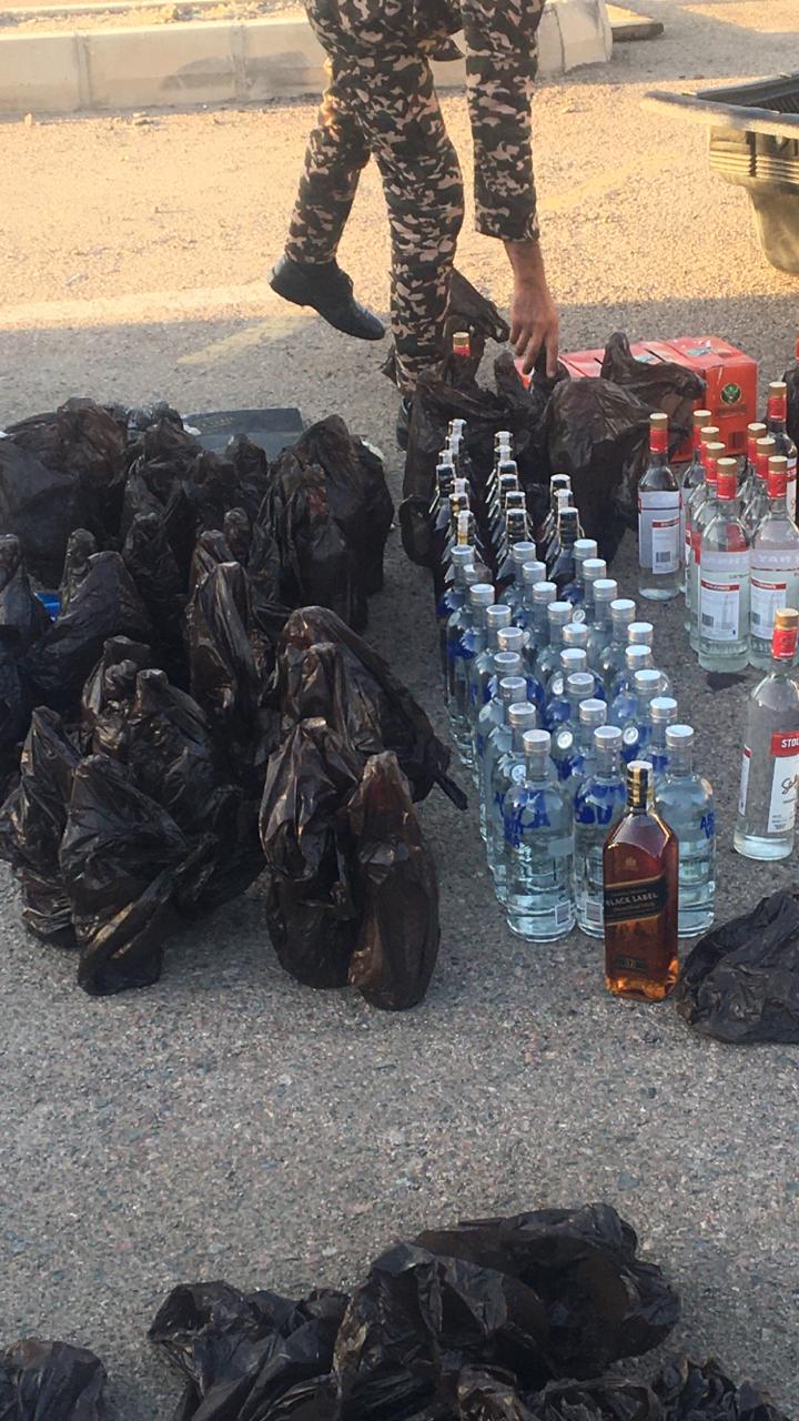 الجمارك الأردنية تحبط تهريب مشروبات روحية  