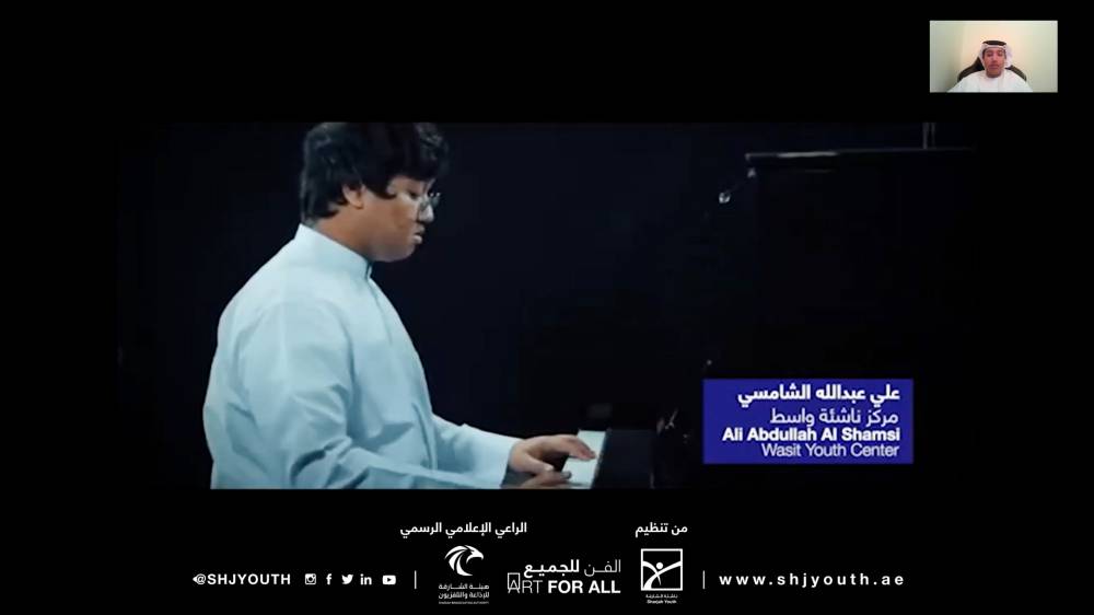 50 عملاً إبداعياً بلمسات التباعد في المعرض الافتراضي لناشئة الشارقة الفن للجميع