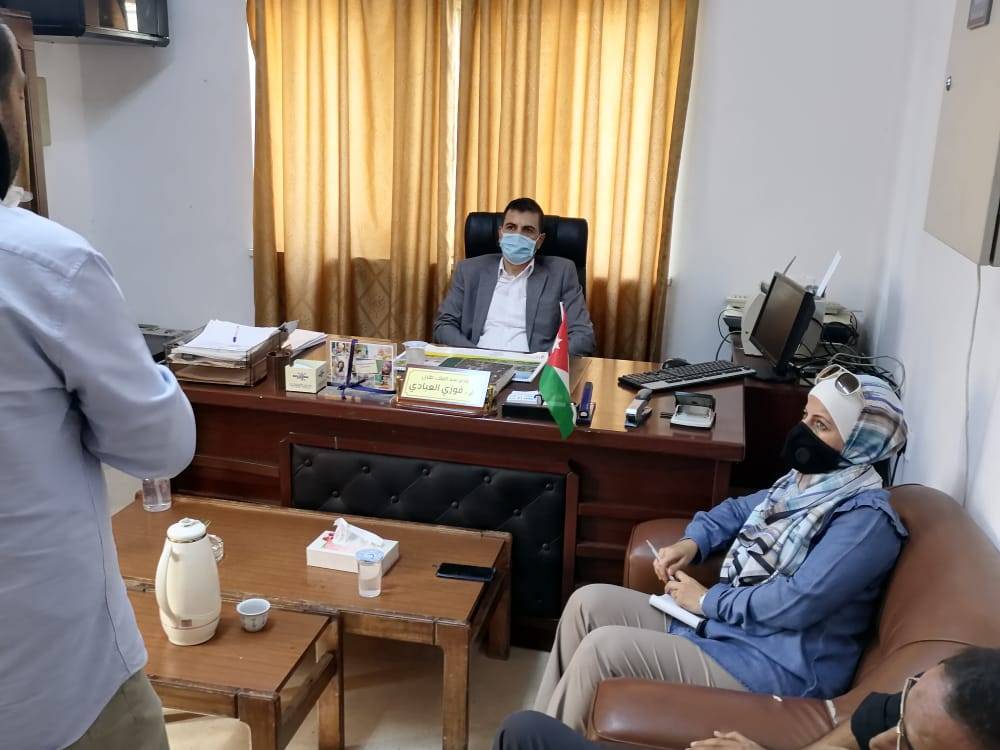 وزير المياه والري يتفقد سد الملك طلال ويطلع على الخطة التنفيذية لادارة السد