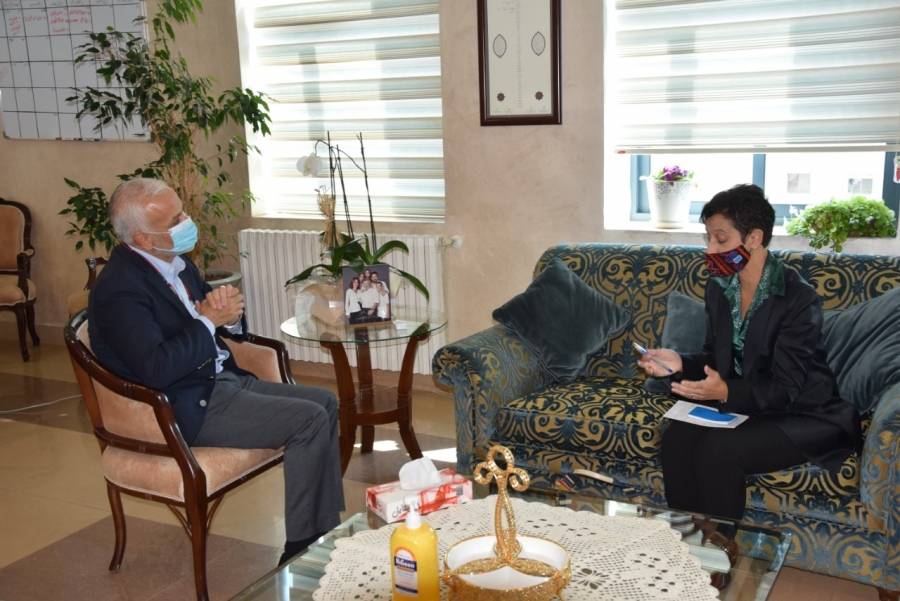 وزير التنمية الاجتماعية يستقبل سفيرة ورئيسة بعثة الاتحاد الاوروبي في الاردن
