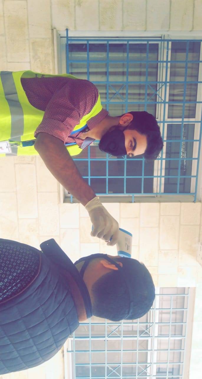 شباب كلنا الاردن تبدأ الحملة التطوعية لمساندة جهود الكوادر الصحية