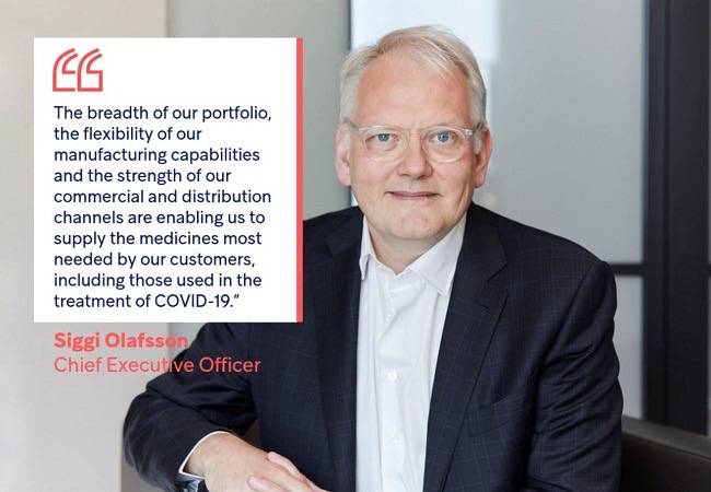 الحكمة تواصل أداءها القوي لعام 2020 وتقوم بتحديث توقعاتها للعام كاملاً