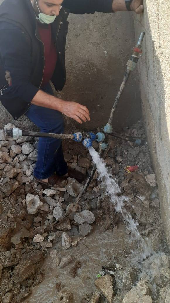 المياه : ضبط اعتداءات في منطقة عين الباشا