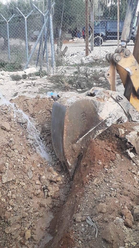 المياه : ضبط اعتداءات في منطقة عين الباشا