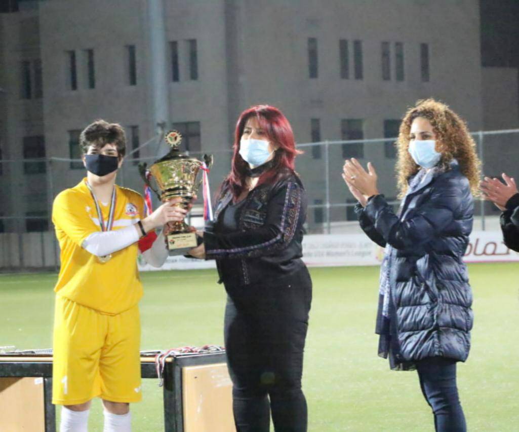 شباب الاردن بطلا لدوري حمادة للناشئات 