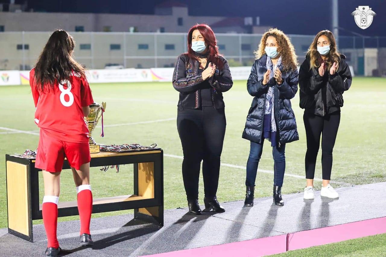 شباب الاردن بطلا لدوري حمادة للناشئات 