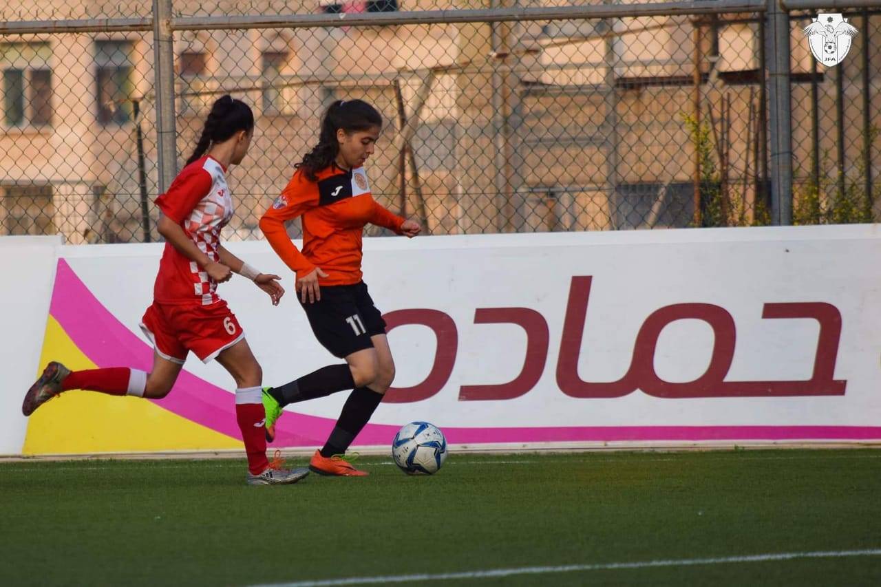شباب الاردن بطلا لدوري حمادة للناشئات 