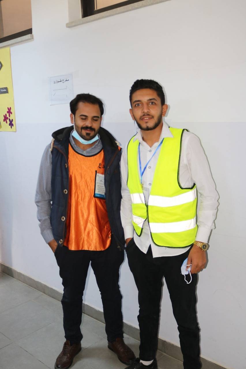 تتواصل عملية الاقتراع في لواء الموقر مع الالتزام بإجراءات الصحة السلامة العامّة