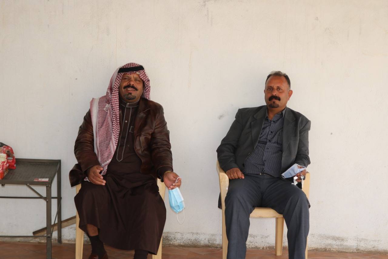 تتواصل عملية الاقتراع في لواء الموقر مع الالتزام بإجراءات الصحة السلامة العامّة