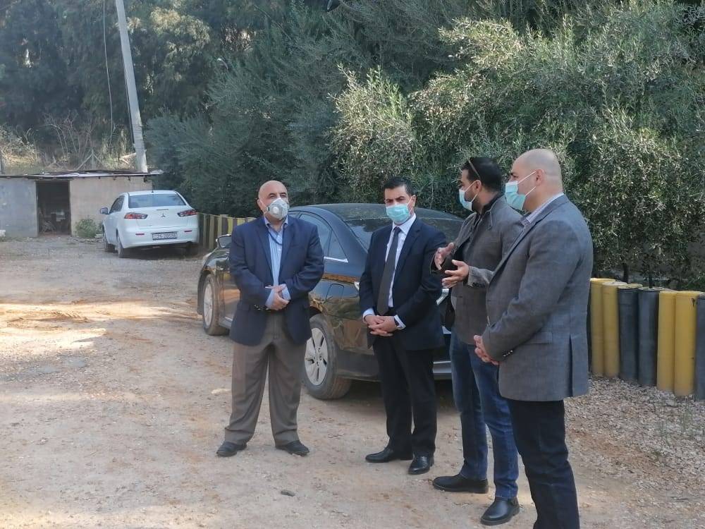 جولة مفاجئة لوزير المياه والري على مركز (سكادا) تحكم مياه الشمال 