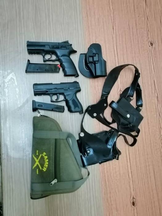 الامن العام : مداهمة والقاء القبض على شخصين من مطلقي النار وممن ظهروا في مقاطع فيديو جرى تداولها في محافظتي عجلون والعقبة