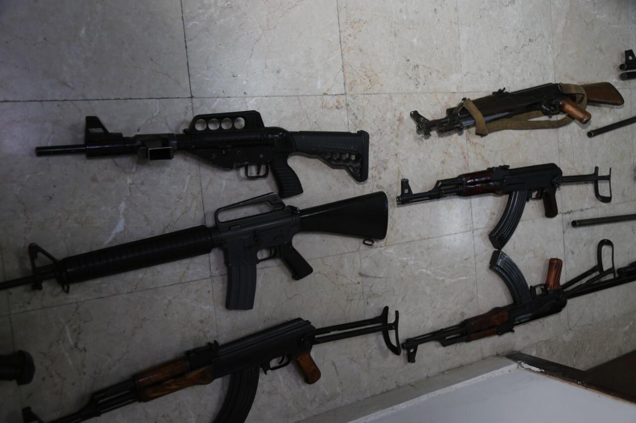 الامن العام: ارتفاع عدد الاسلحة المضبوطة  الى 98 قطعة منذ انتهاء عملية الاقتراع.. صور وفيديو 
