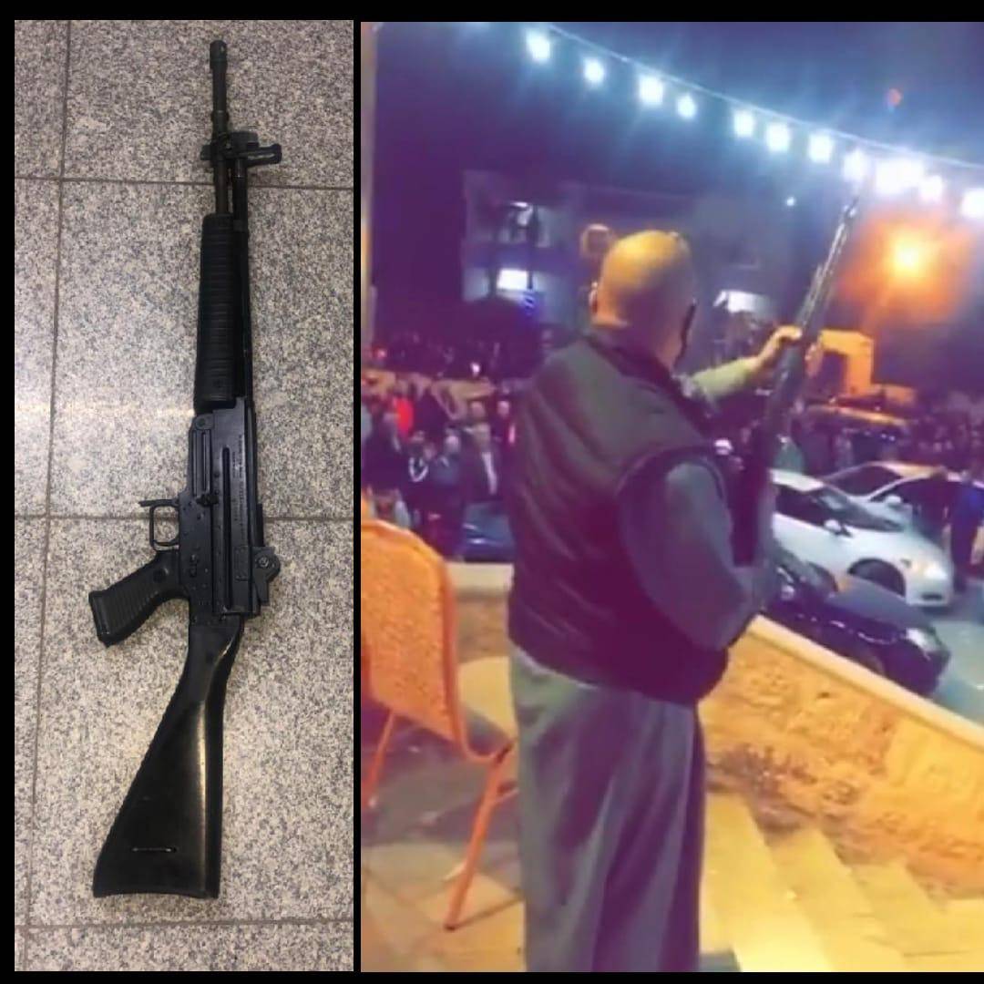 الامن العام : ضبط ثلاثة اسلحة اوتوماتيكية ، استخدمت لاطلاق عيارات نارية بعد انتهاء عملية الاقتراع