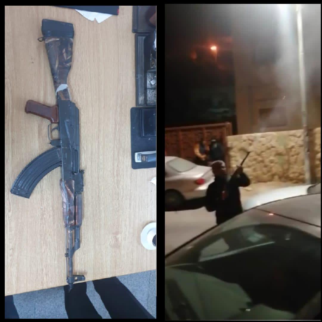 الامن العام : ضبط ثلاثة اسلحة اوتوماتيكية ، استخدمت لاطلاق عيارات نارية بعد انتهاء عملية الاقتراع