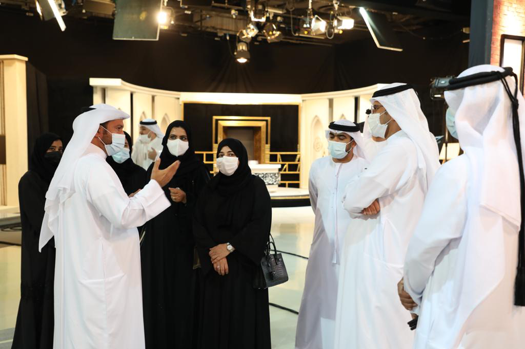 لجنة شؤون التربية والتعليم والشباب والثقافة والاعلام بالمجلس الاستشاري تزور هيئة الشارقة للإذاعة والتلفزيون وتطلع على خططها ومشاريعها الإعلامية