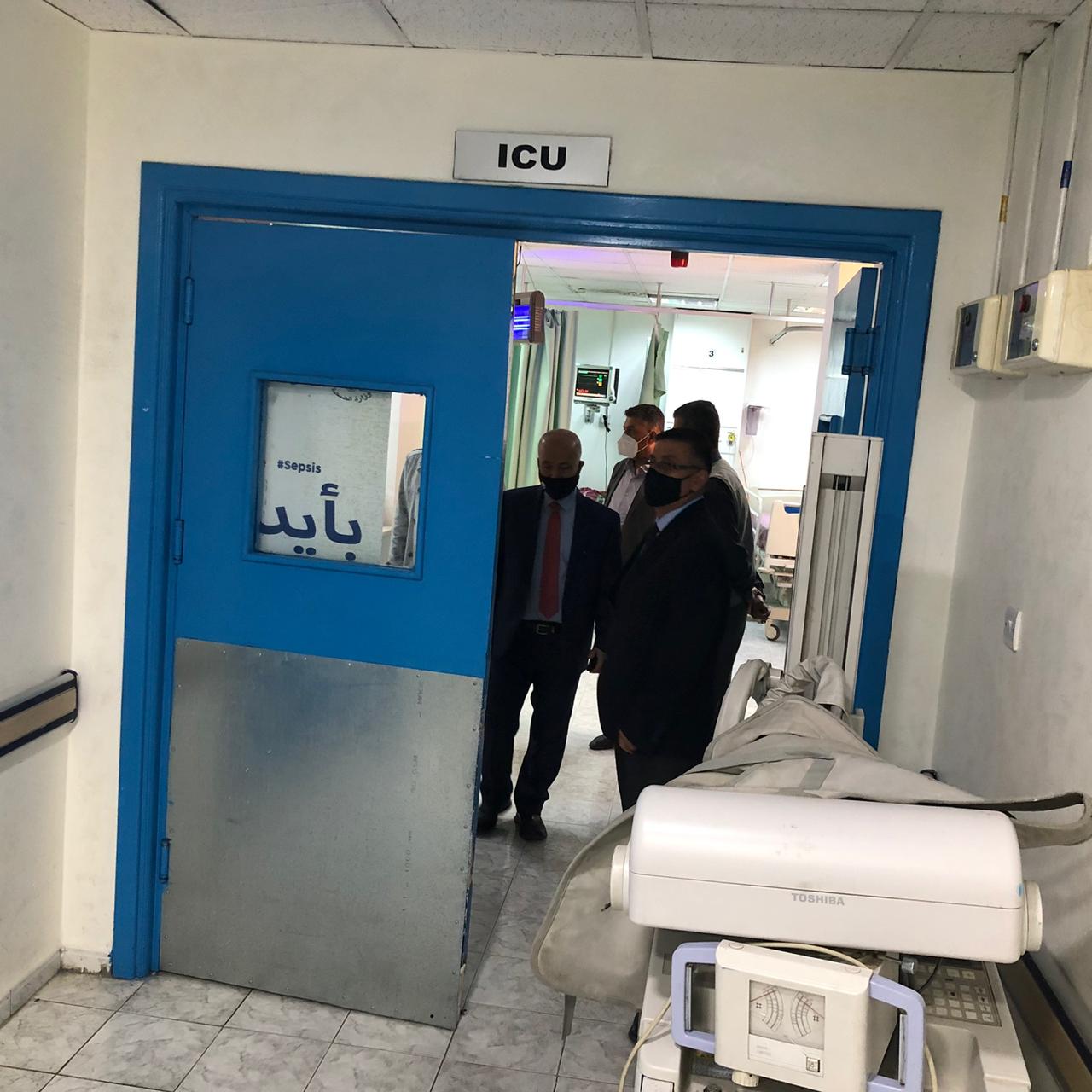 بالصور والفيديو .. الهياجنة يتفقّد الإجراءات الصحية في معان والعقبة 