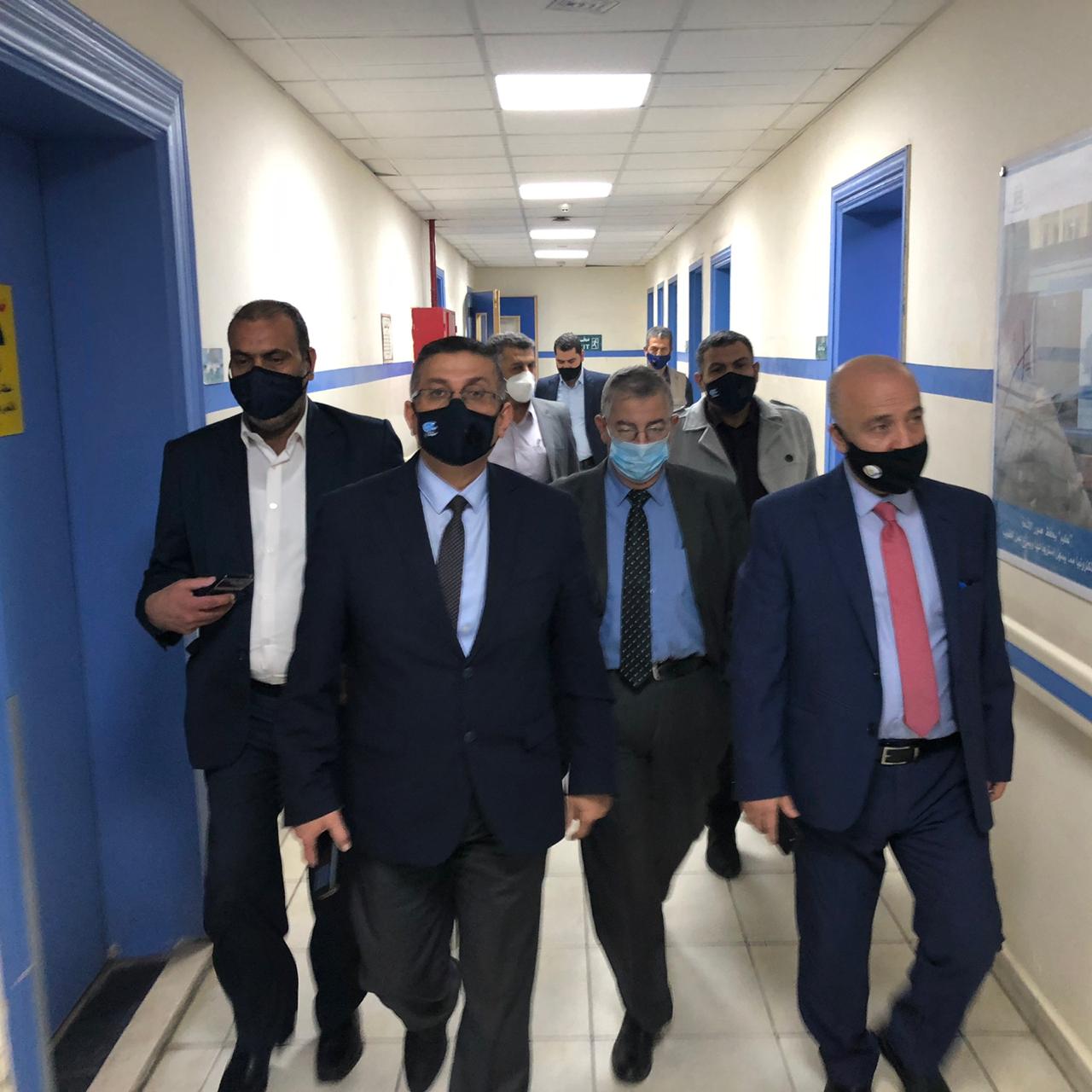 بالصور والفيديو .. الهياجنة يتفقّد الإجراءات الصحية في معان والعقبة 