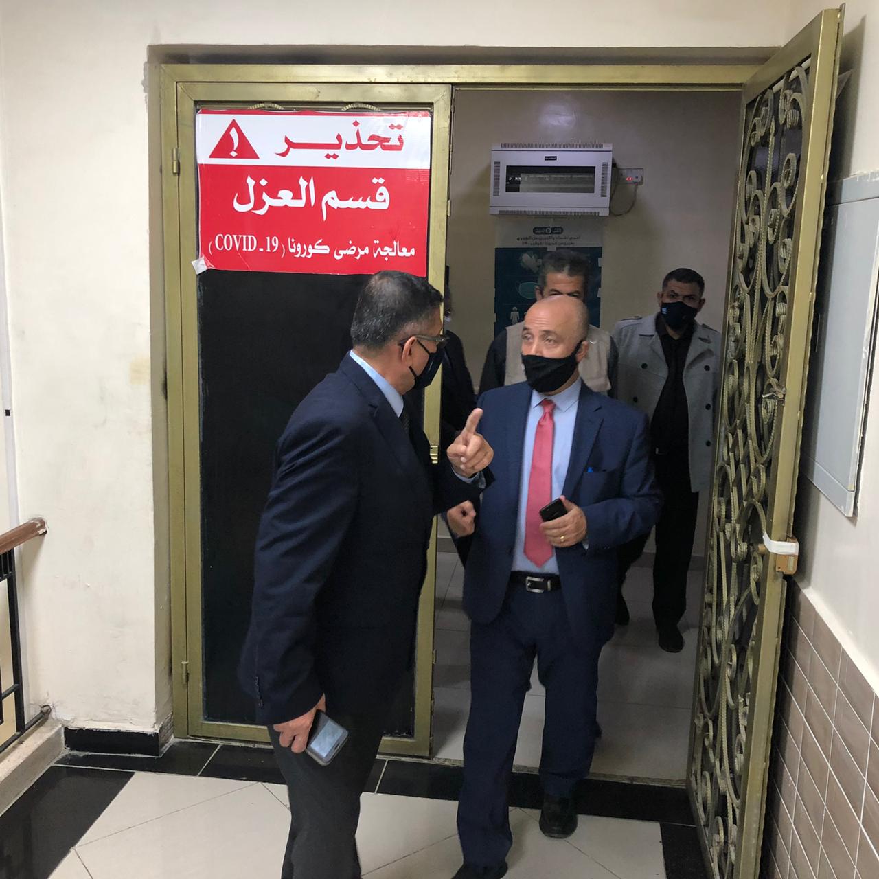 بالصور والفيديو .. الهياجنة يتفقّد الإجراءات الصحية في معان والعقبة 