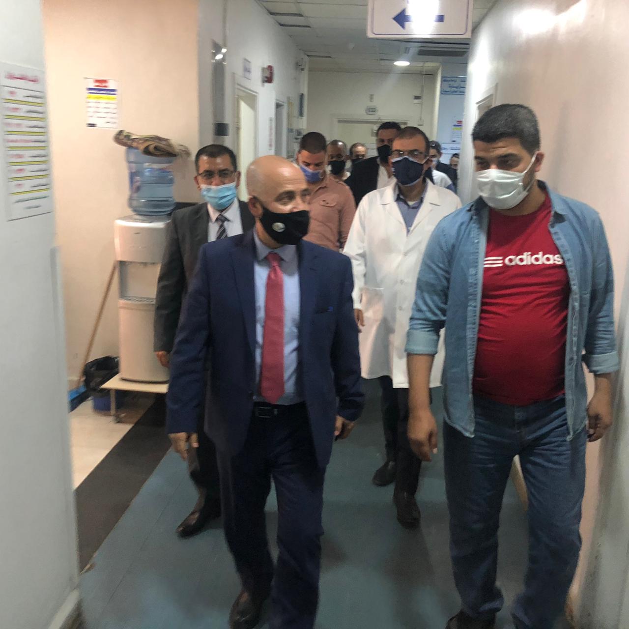 بالصور والفيديو .. الهياجنة يتفقّد الإجراءات الصحية في معان والعقبة 