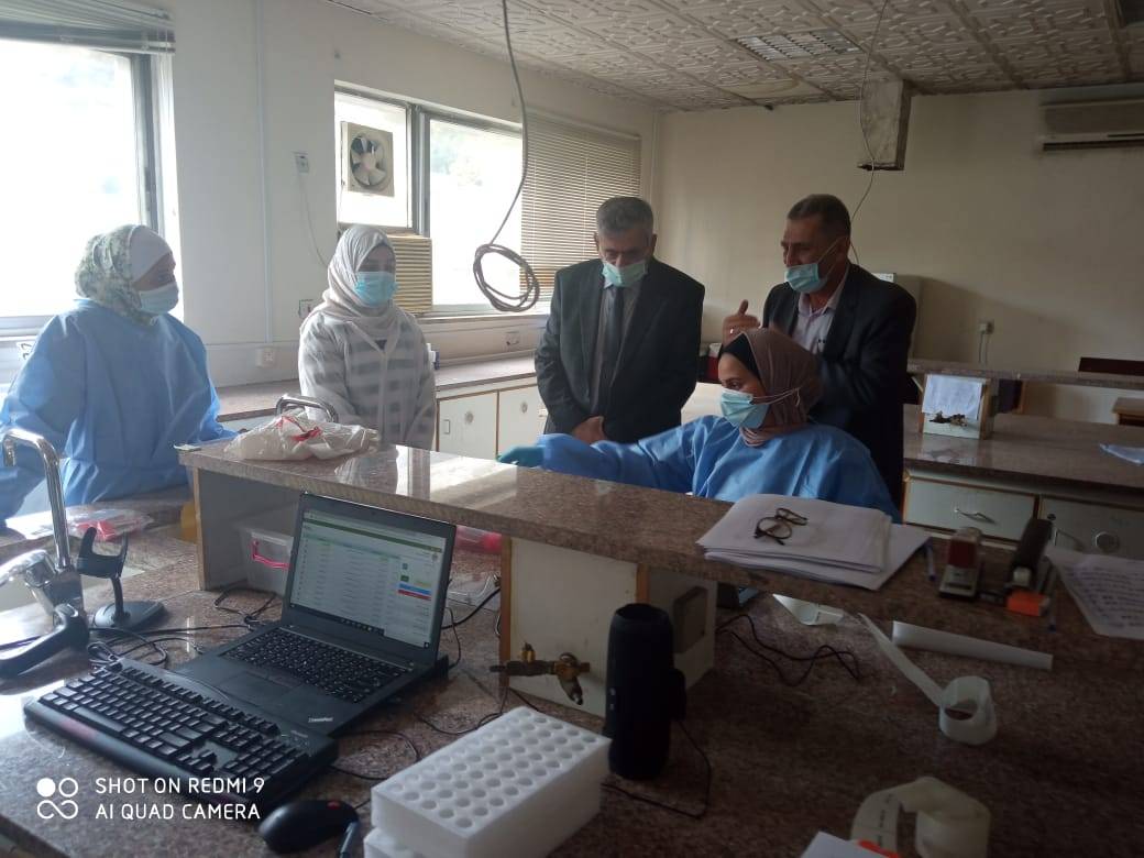 وزارة الصحة تتسلم جهاز (PCR) لفحص كورونا بدعم من الاتحاد الاوربي وبالتنسيق مع منظمة الصحة العالمية 