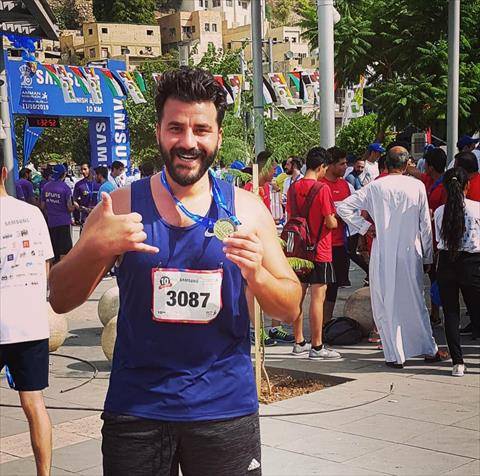 أبطال الأردن يتسلقون أعلى جبل في الأردن أم الدامي اليوم