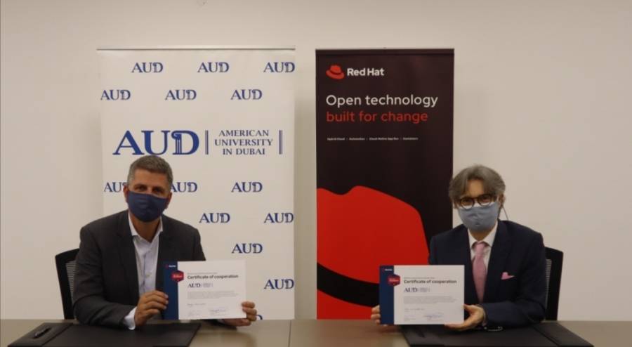 الجامعة الأمريكية في دبي تنضم إلى أكاديمية «ريد هات» العالمية