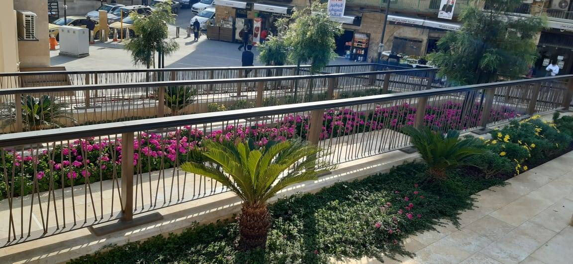 بلدية السلط تطلق مشروع زراعة تجميل المدينة